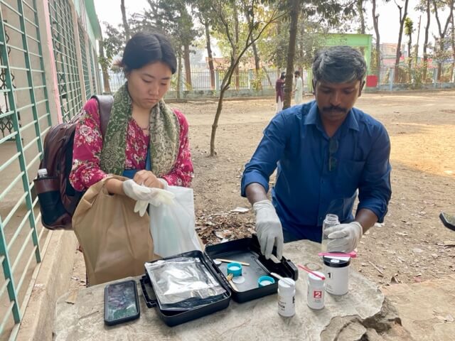 Jasmine and AUW chem prof